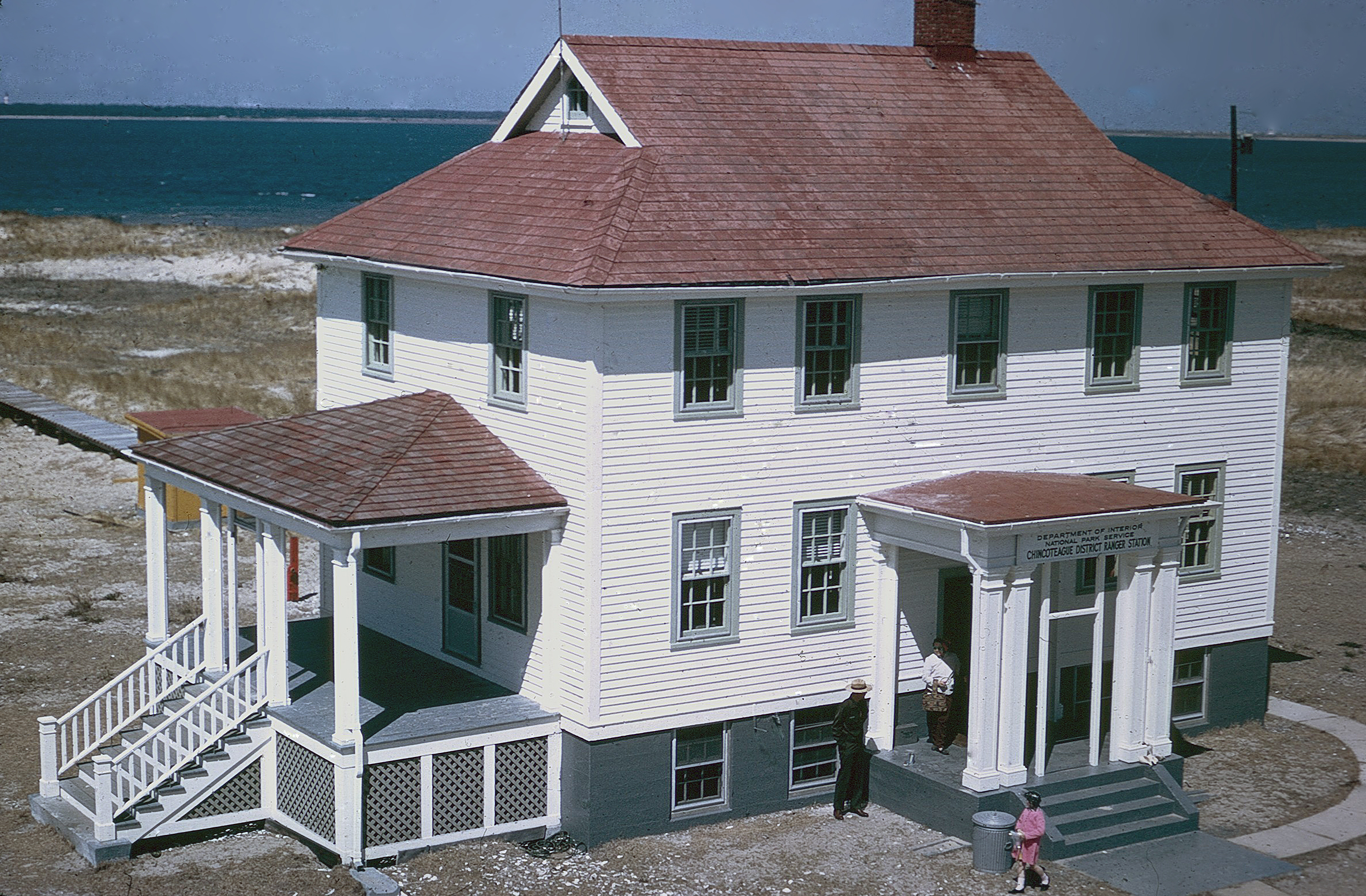 Assateague የባህር ዳርቻ ጥበቃ ጣቢያ. የፎቶ ክሬዲት፡ DHR፣ 1975