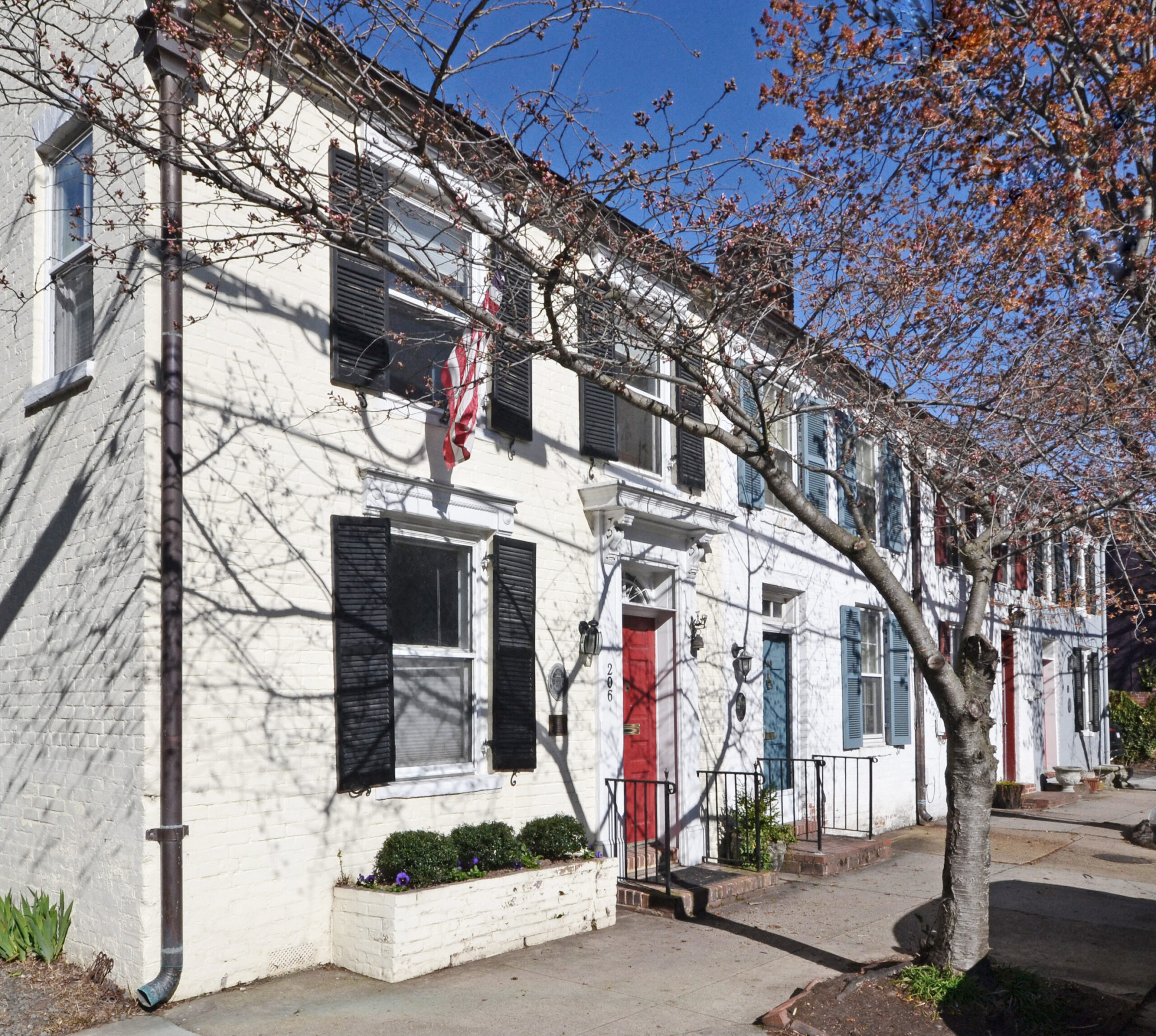 ሙሴ Hepburn Rowhouses. የፎቶ ክሬዲት፡ ካልደር ሎዝ፣ 2023